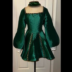 Trickz N Treatz Dolls Kill The Other Boleyn Girl ‘TUDOR’ Costume Dress Set L NEW